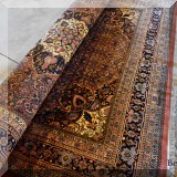 D14. Oriental rug. Measures approx. 8' x 10' 